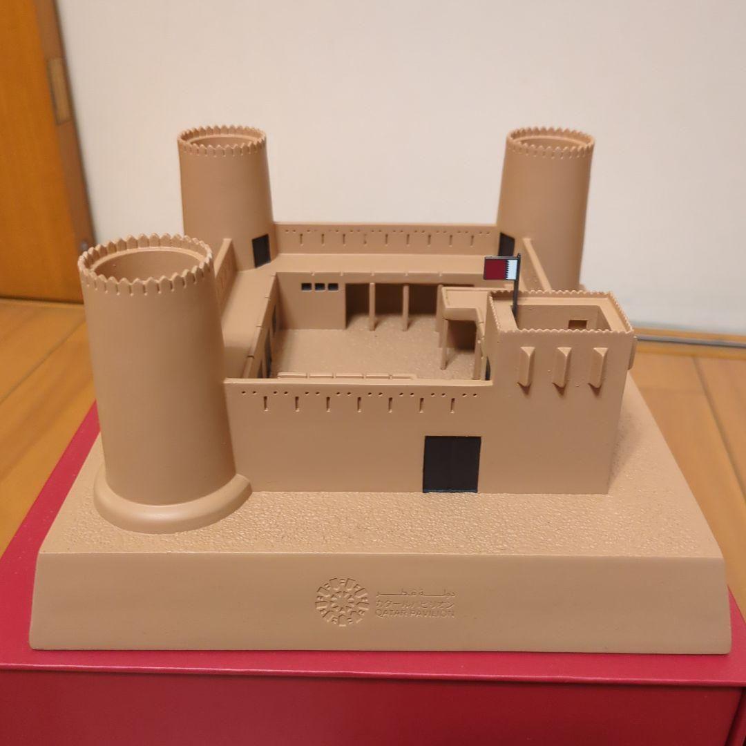 大阪万博 カタールパビリオン 3点 トロフィー 傘 パズル EXPO 2025