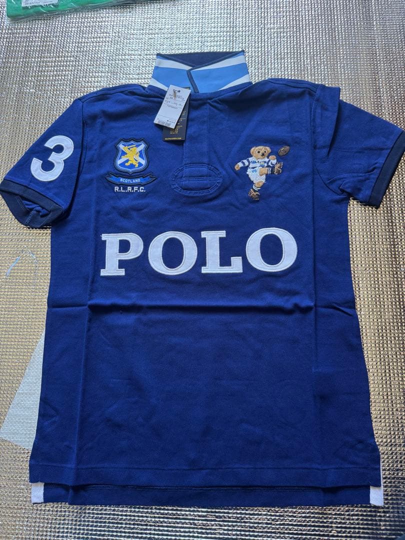ラルフローレン　キッカーベア　スコットランド代表ポロシャツ Ｓサイズ