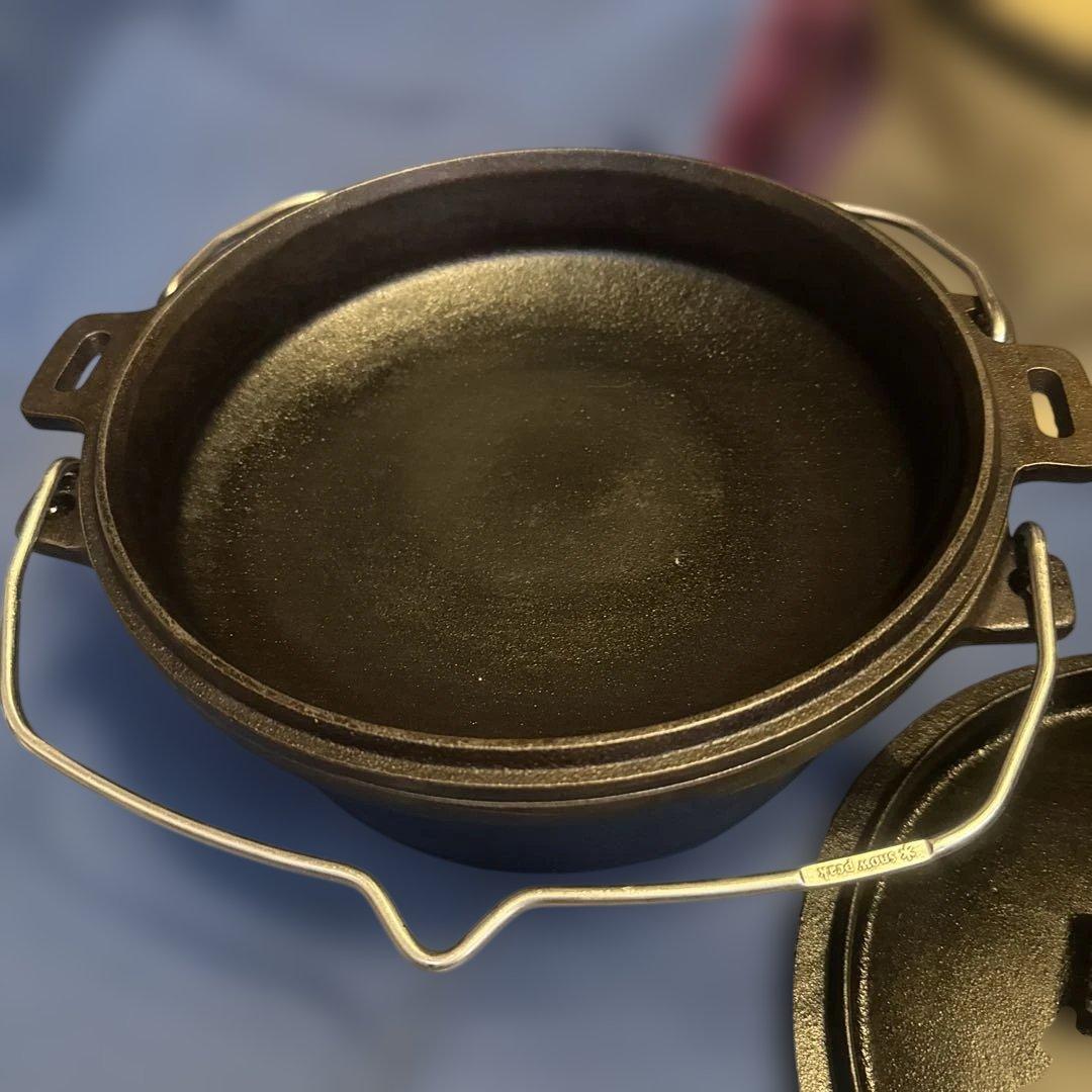 レア　スノーピーク　和鉄ダッチオーブン28初期型