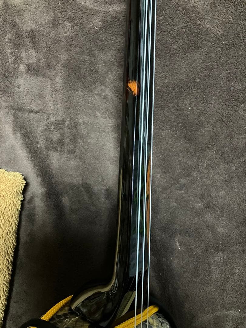 沖縄三線高級八重山黒木ウズラ➖与那城型本皮一枚張りスンチ塗り期間限定出品