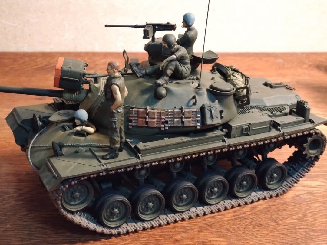 TAMIYA　1/35 戦車　パットン　完成品　パチッコンテスト銅賞
