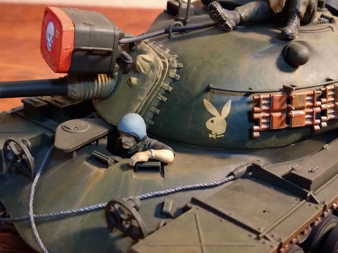 TAMIYA　1/35 戦車　パットン　完成品　パチッコンテスト銅賞