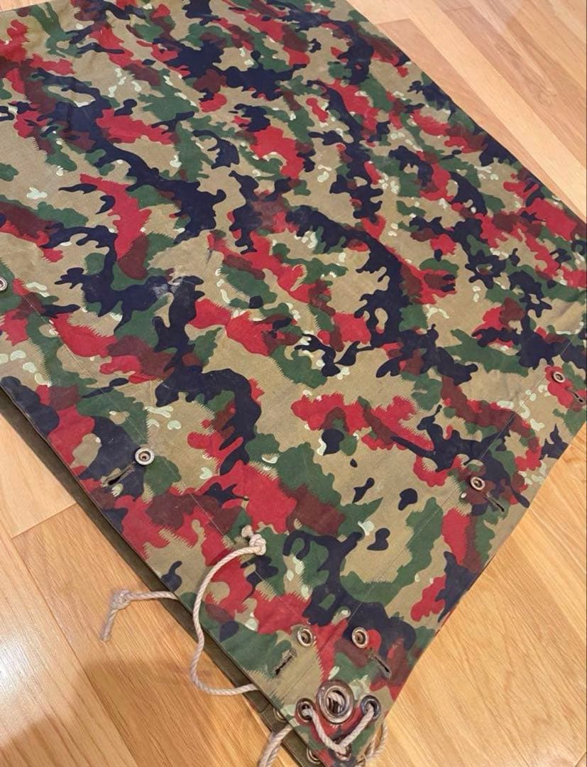 スイス軍幕　アルペンカモ