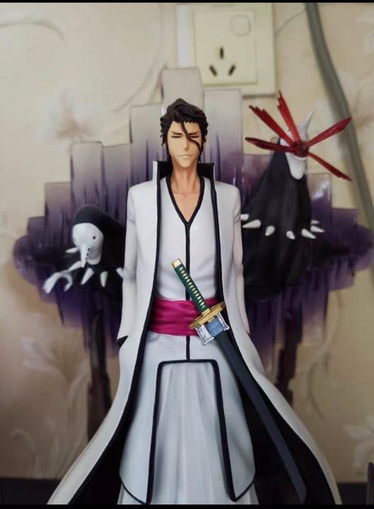 BLEACH 黒衣少年図 蓝染惣右介 3 ガレージキット ガレキ スタチュー