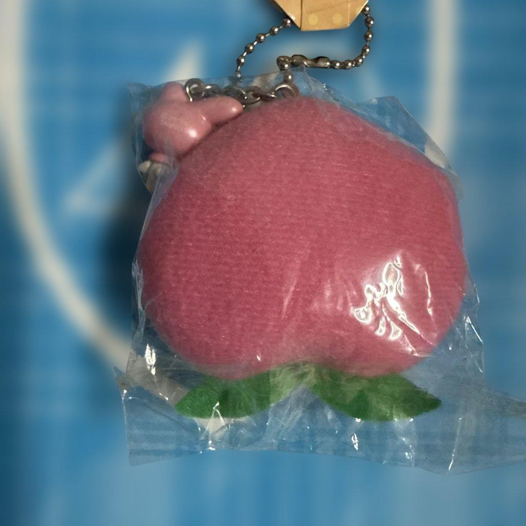 マイメロディ ピーチ型チャーム　平成レトロ