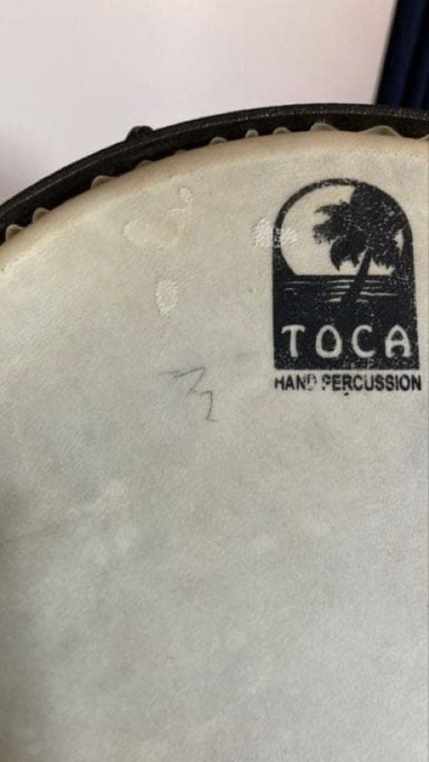 TOCA ジャンベ 木製 ブロンズ色