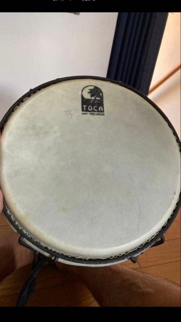 TOCA ジャンベ 木製 ブロンズ色