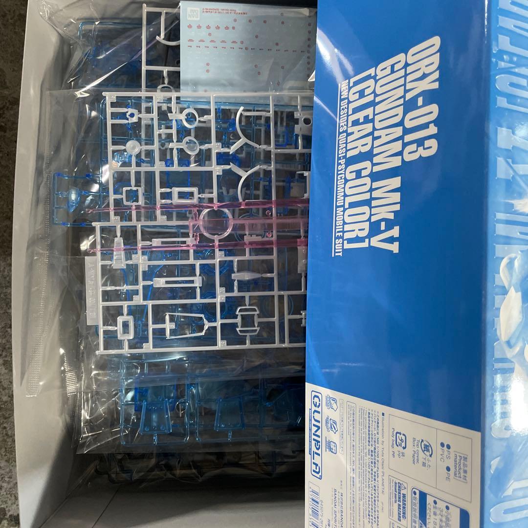 MG 1/100 ガンダムMk-V 　クリアカラー