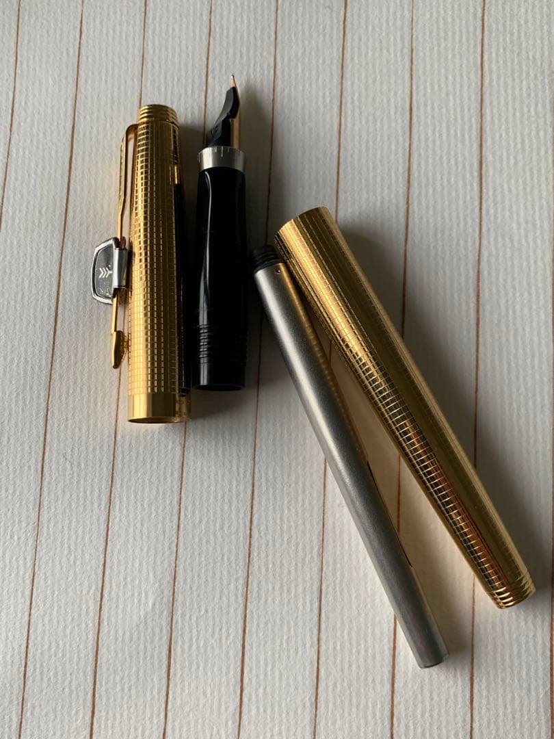 Parker（パーカー）75 ゴールド 万年筆 14K