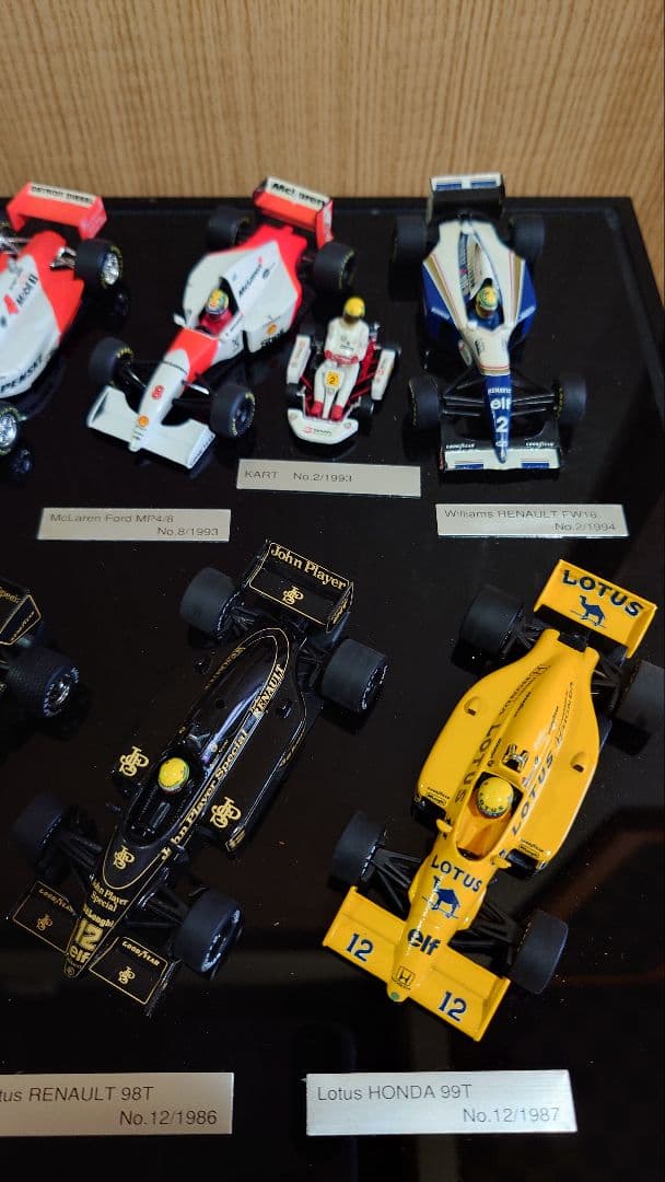 【専用】アイルトンセナ レーシングカーコレクション 1980-1994