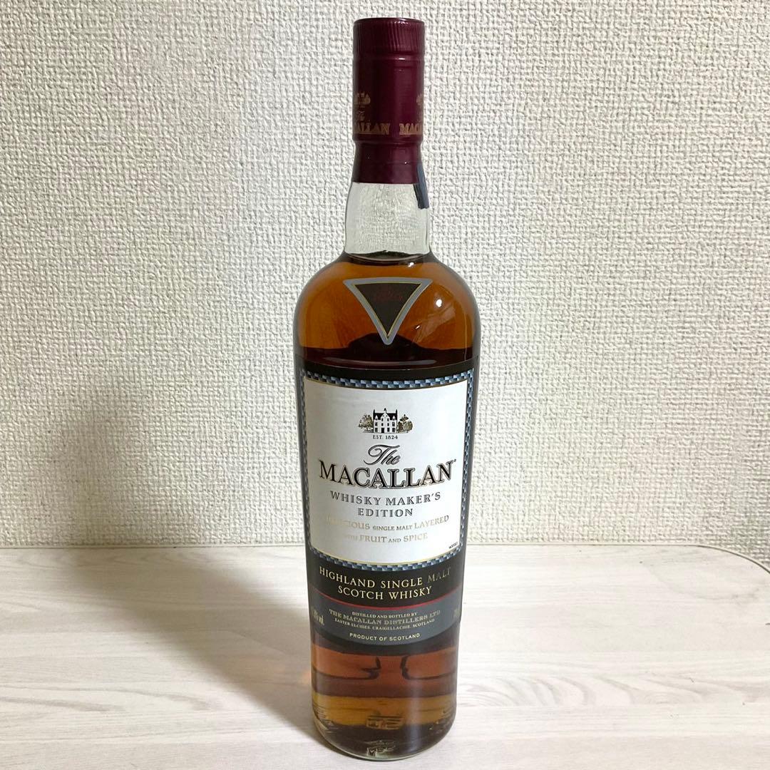 マッカラン ウイスキー メーカーズエディション　スコッチ シングルモルト