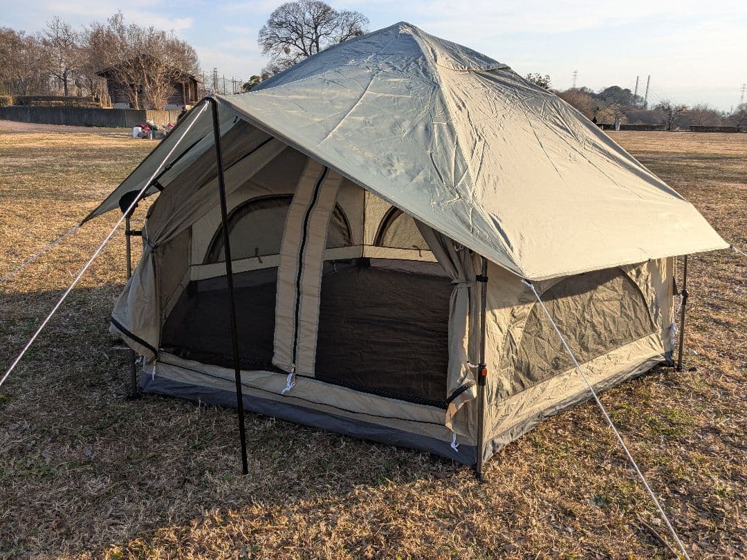 DOD（ディーオーディー）　キノコテント　T4-610-KH　ライトカーキ