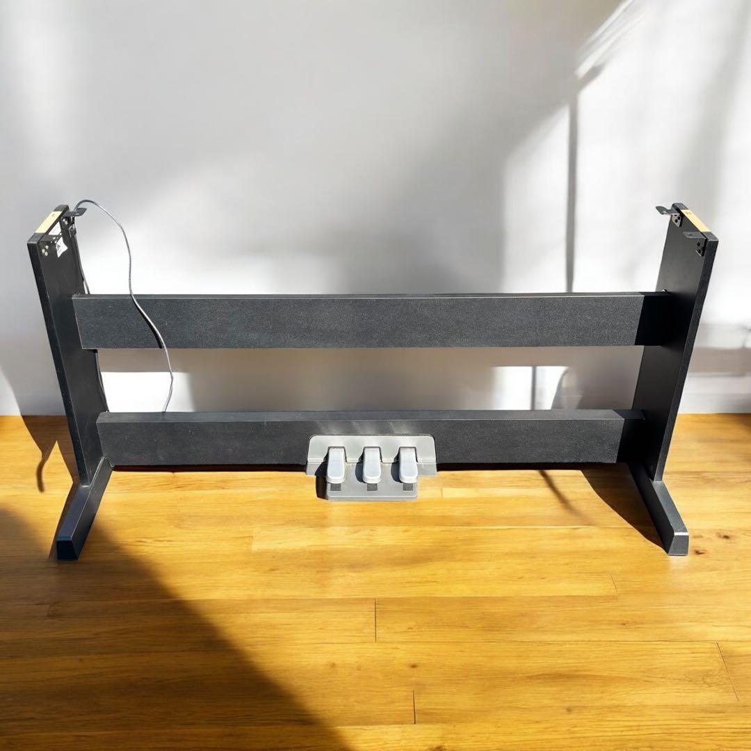 【純正品】YAMAHA 電子ピアノ P-255用 台 + ペダルセット 美品