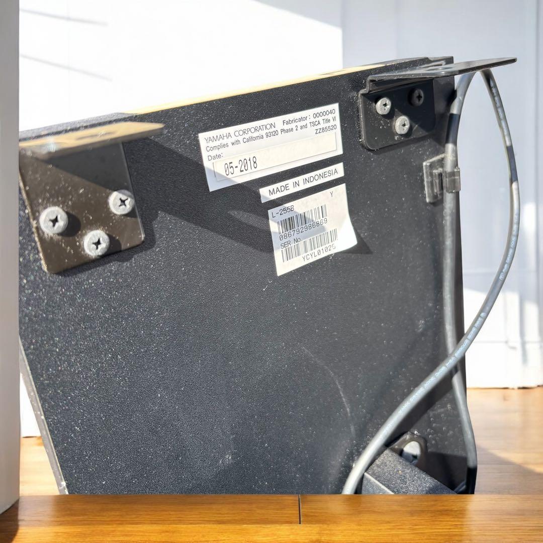 【純正品】YAMAHA 電子ピアノ P-255用 台 + ペダルセット 美品