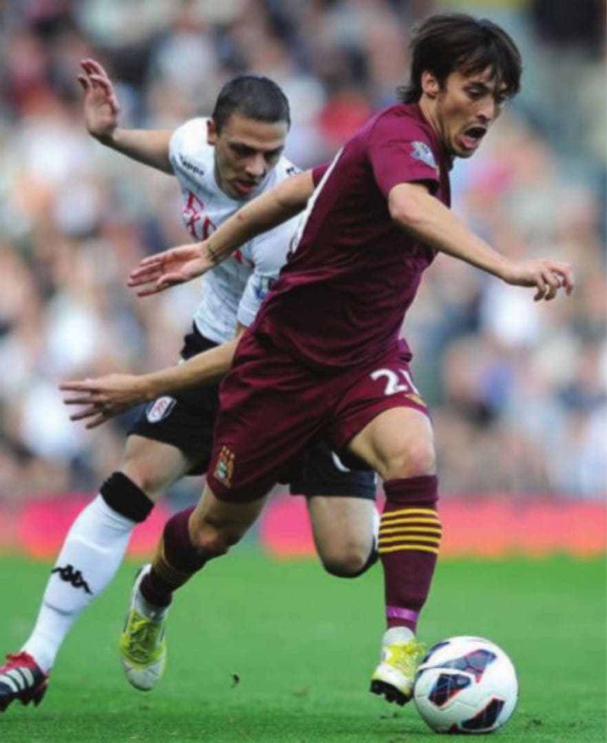 正規品 UMBRO マンチェスター・シティ 12/13 SILVA ユニフォーム