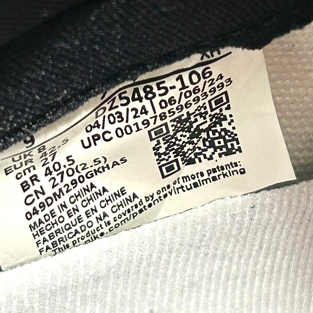 新品　ナイキ 　エアジョーダン1 ハイ 27.0 スニーカー　バスケットシューズ