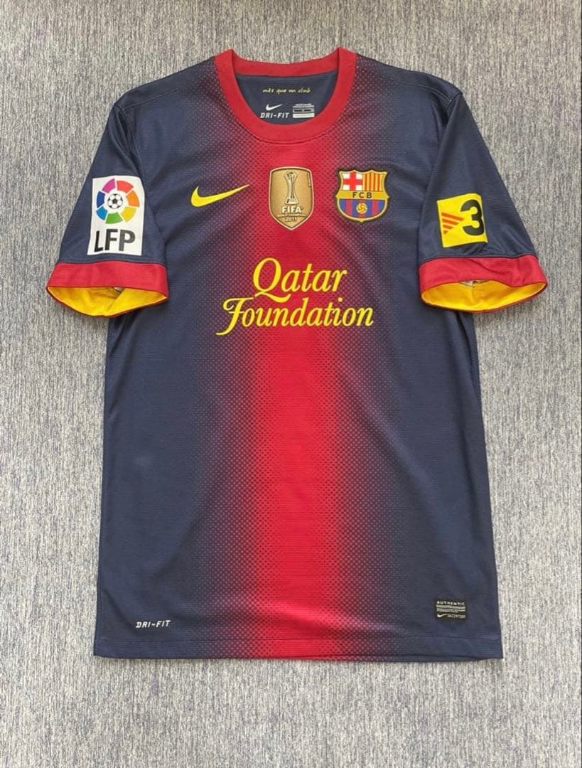 バルセロナ　メッシ　ユニフォーム　12/13ホーム