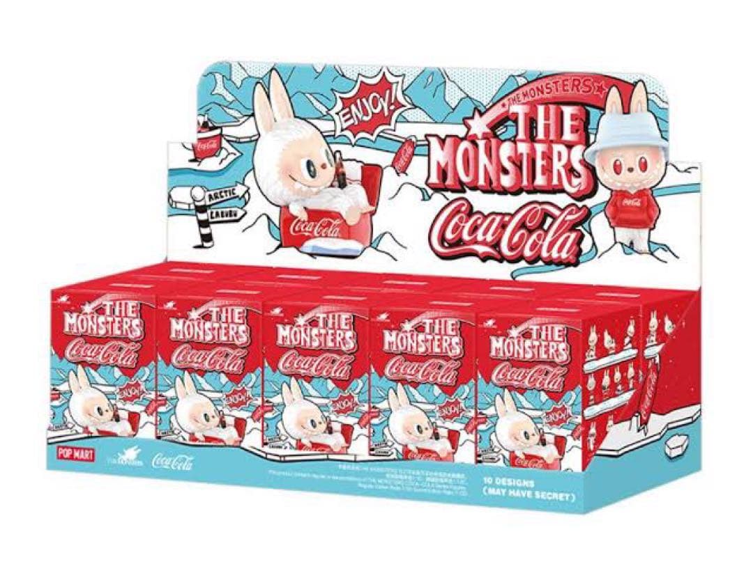 Coca-Cola The Monsters ぬいぐるみ本体 1アソートボックス