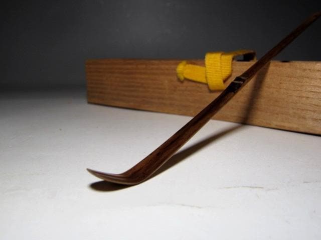 表千家十二代 惺斎 自作茶杓 「初春」 e20