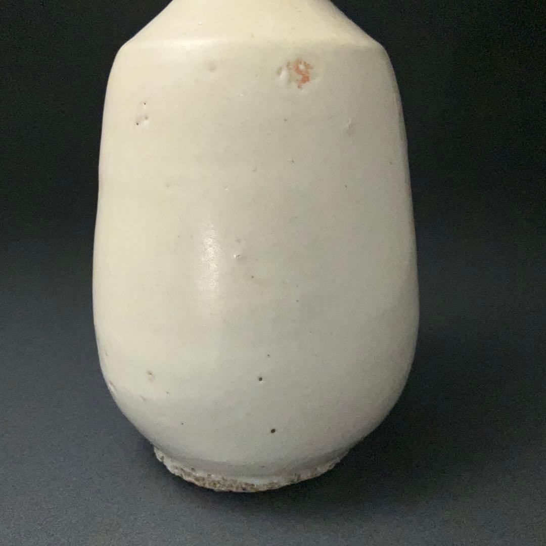 朝鮮美術　李朝　白磁徳利　骨董　R1406ダC