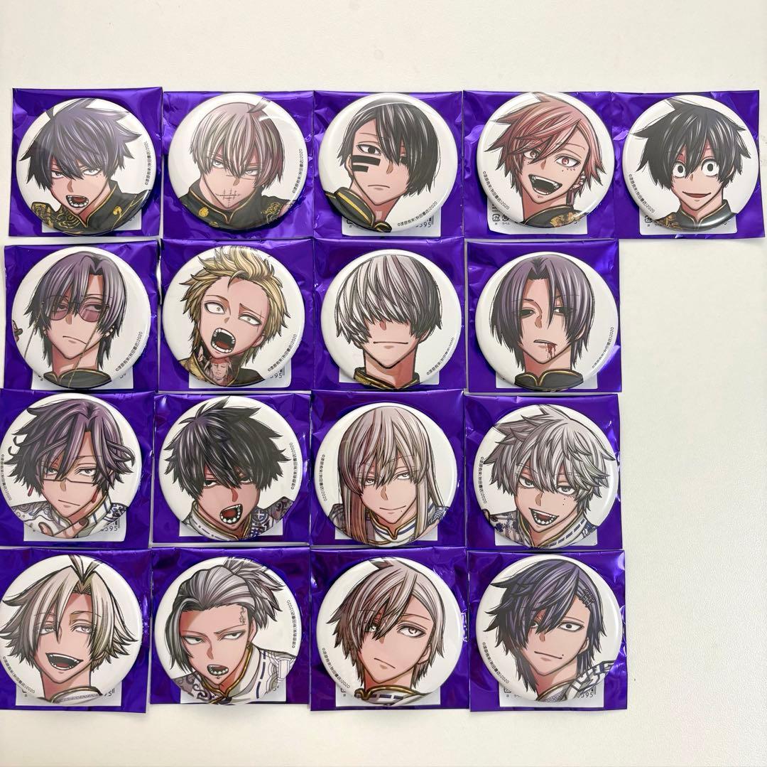 桃源暗鬼 c107 缶バッジ コンプリート アクリルスタンド