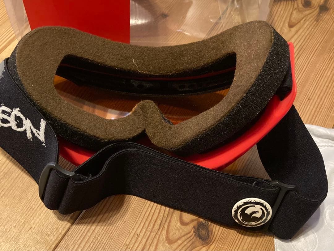 新品希少　DRAGON DX ゴーグル ホワイト エクストラレンズ付き