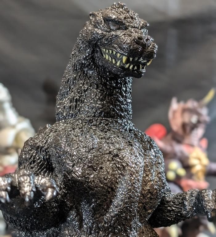 平成ＶＳシリーズ　ゴジラ・メカゴジラ・デストロイア他（バンダイ）ソフビ５体セット