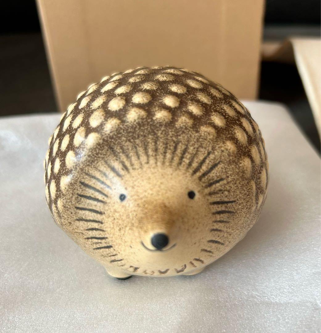 リサ・ラーソン ハリネズミ置物 流れ星のハリー 「ヘイヘイ」