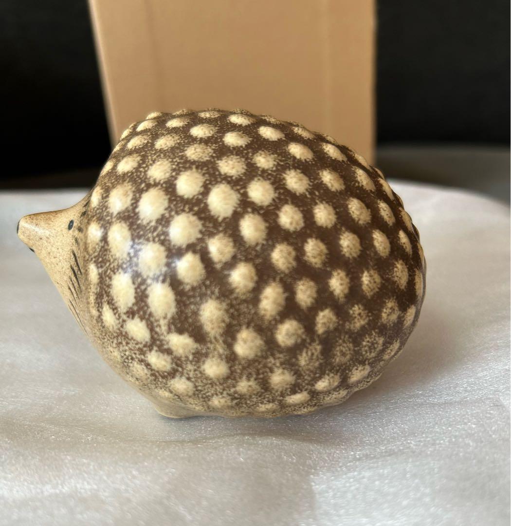 リサ・ラーソン ハリネズミ置物 流れ星のハリー 「ヘイヘイ」