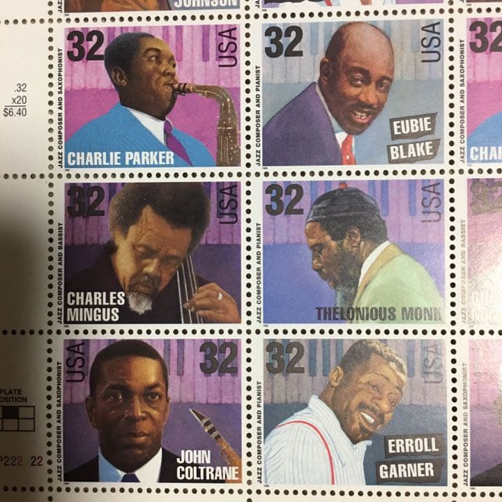 ジャズ ミュージシャン   アメリカシート レア物