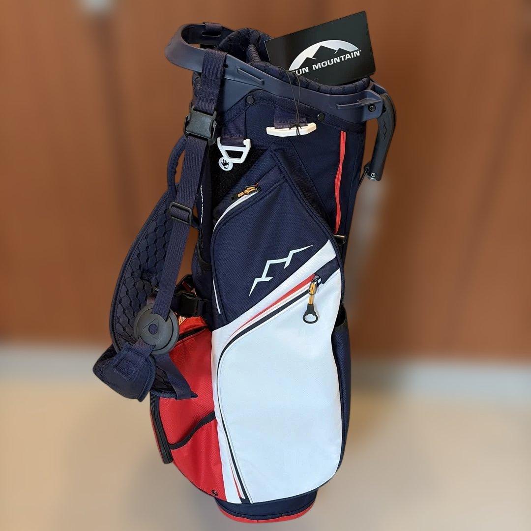 【新品】SUN MOUNTAIN スタンドキャディバッグE-3.5 星条旗