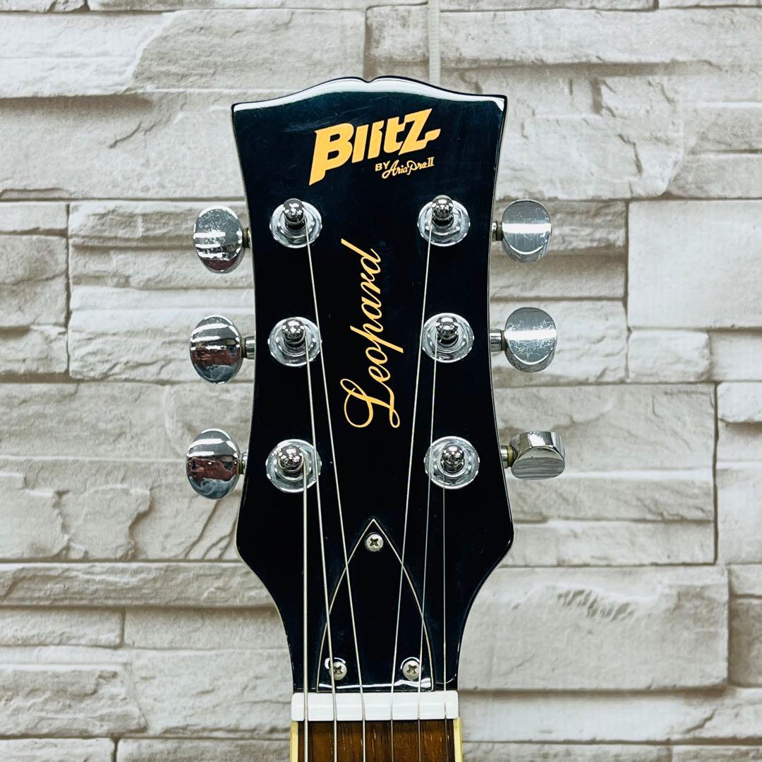 Blitz by AliaProⅡ leopardレスポールSP ビグスビー