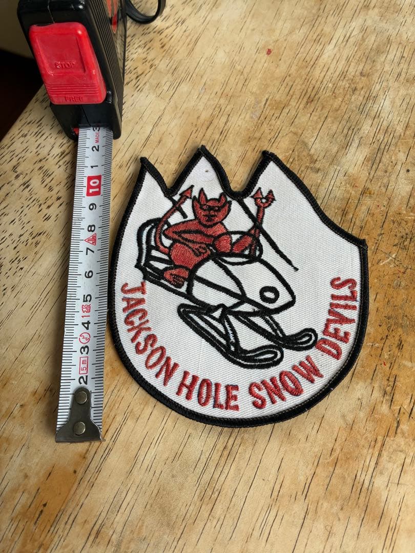 ビンテージ　デビル 悪魔　ノースノーネーム　ワッペン　ミッドセンチュリー