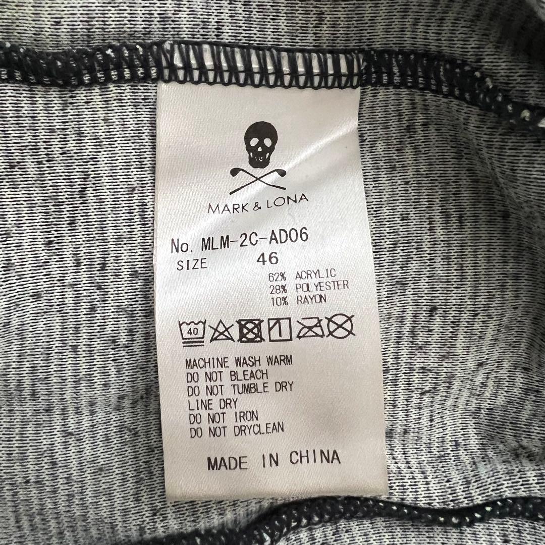 MARK & LONA ジップアップセーター 46