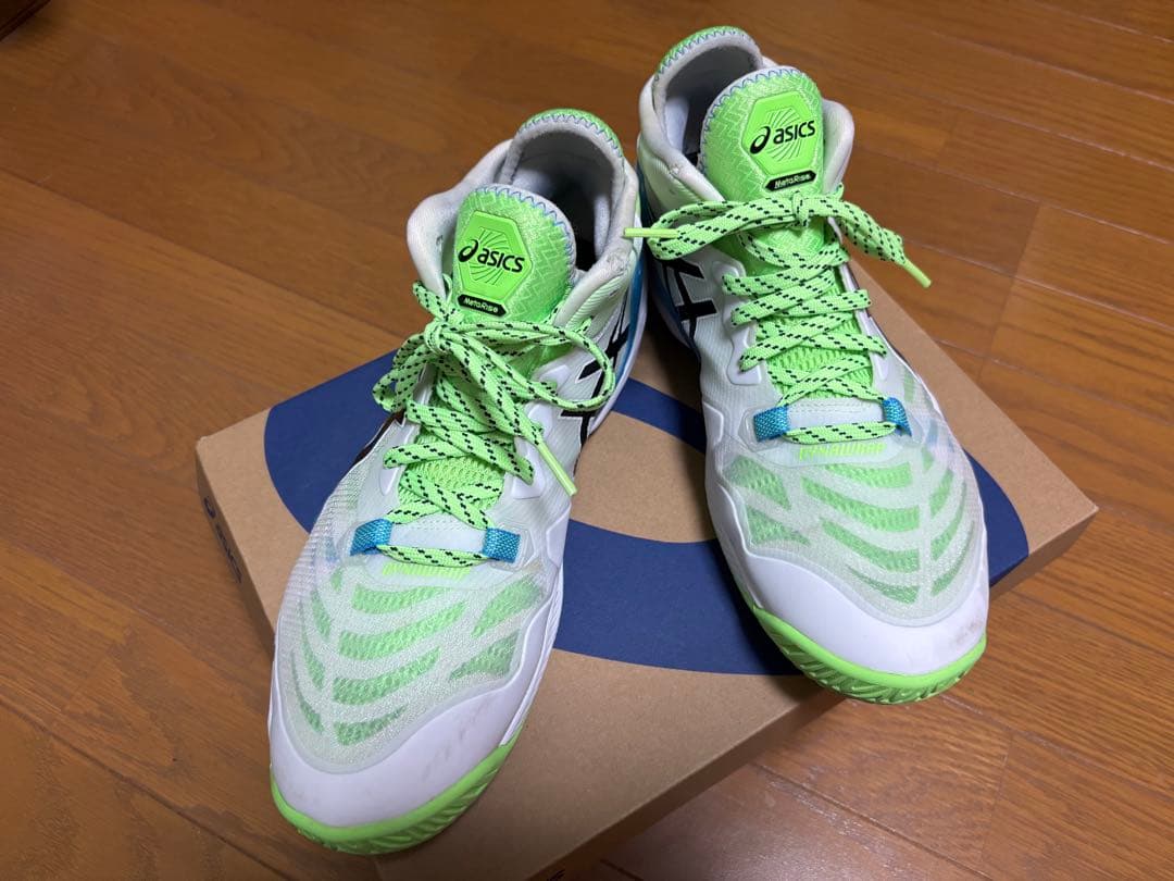 rise メタライズ asics バレーボールシューズ 27.5