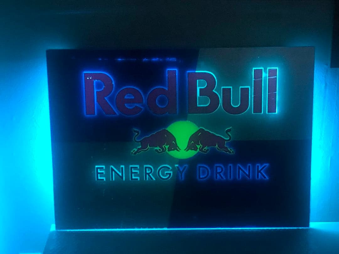 レッドブル　電飾　アメリカン雑貨・看板