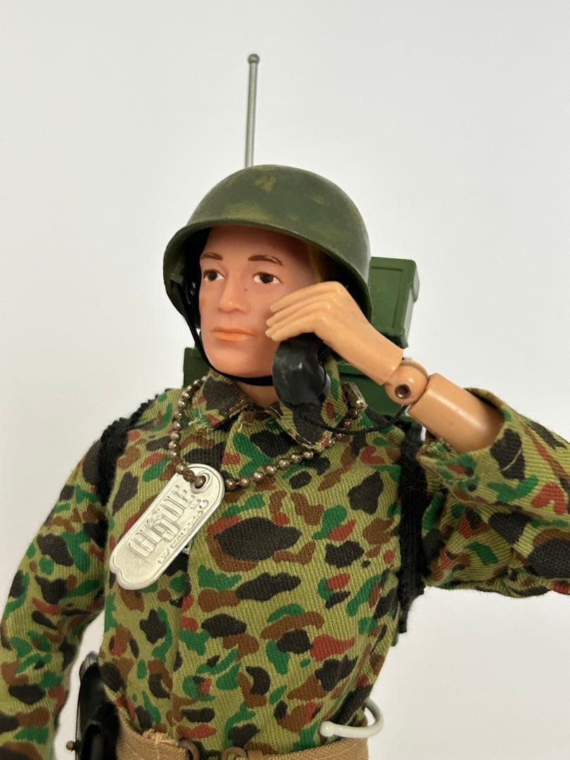 ビンテージGIジョー　1964 アクションマリーン通信兵セット②元箱付　ハスブロ