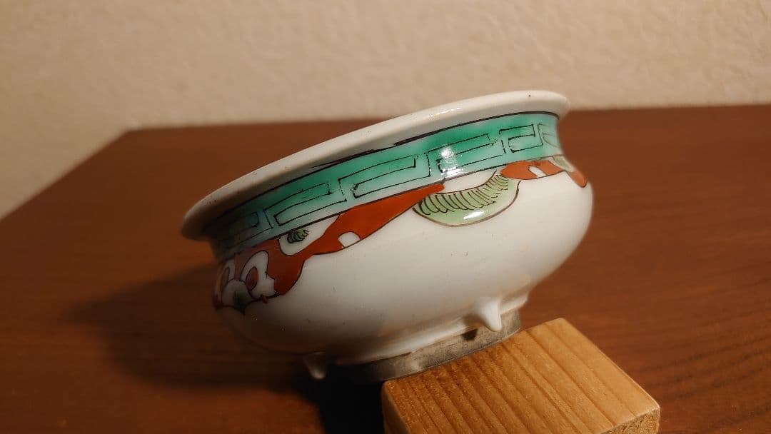 古九谷　九谷焼　古伊万里　伊万里　香炉　色絵　蔵出し　１客