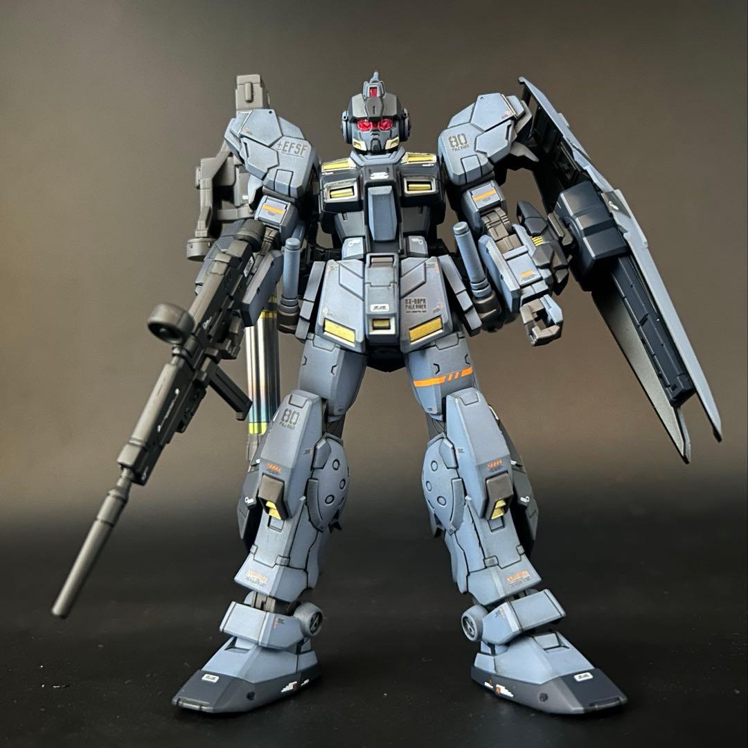 ガンプラ塗装済完成品 HG ペイルライダー（空間戦仕様）