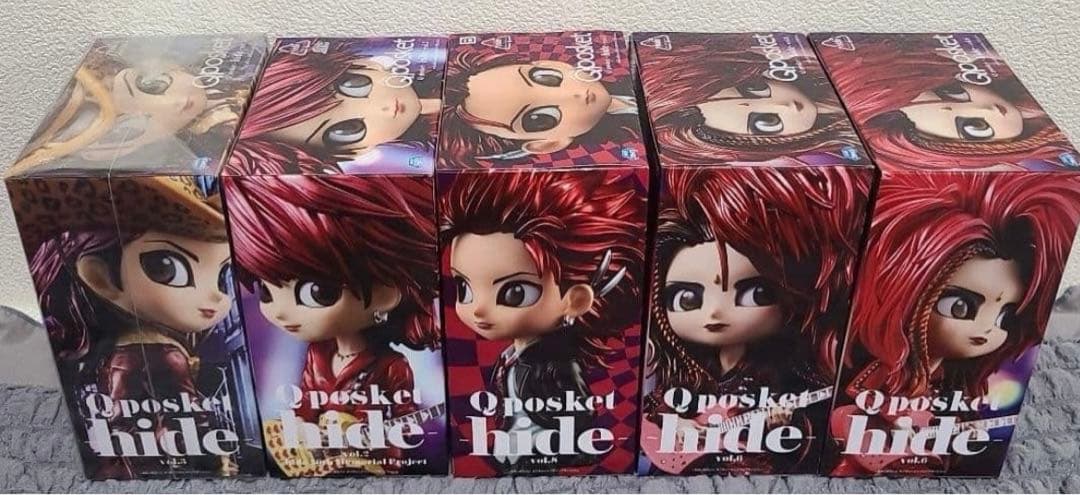 【新品未開封】hide　X JAPAN　Qposket　セット　フィギュア