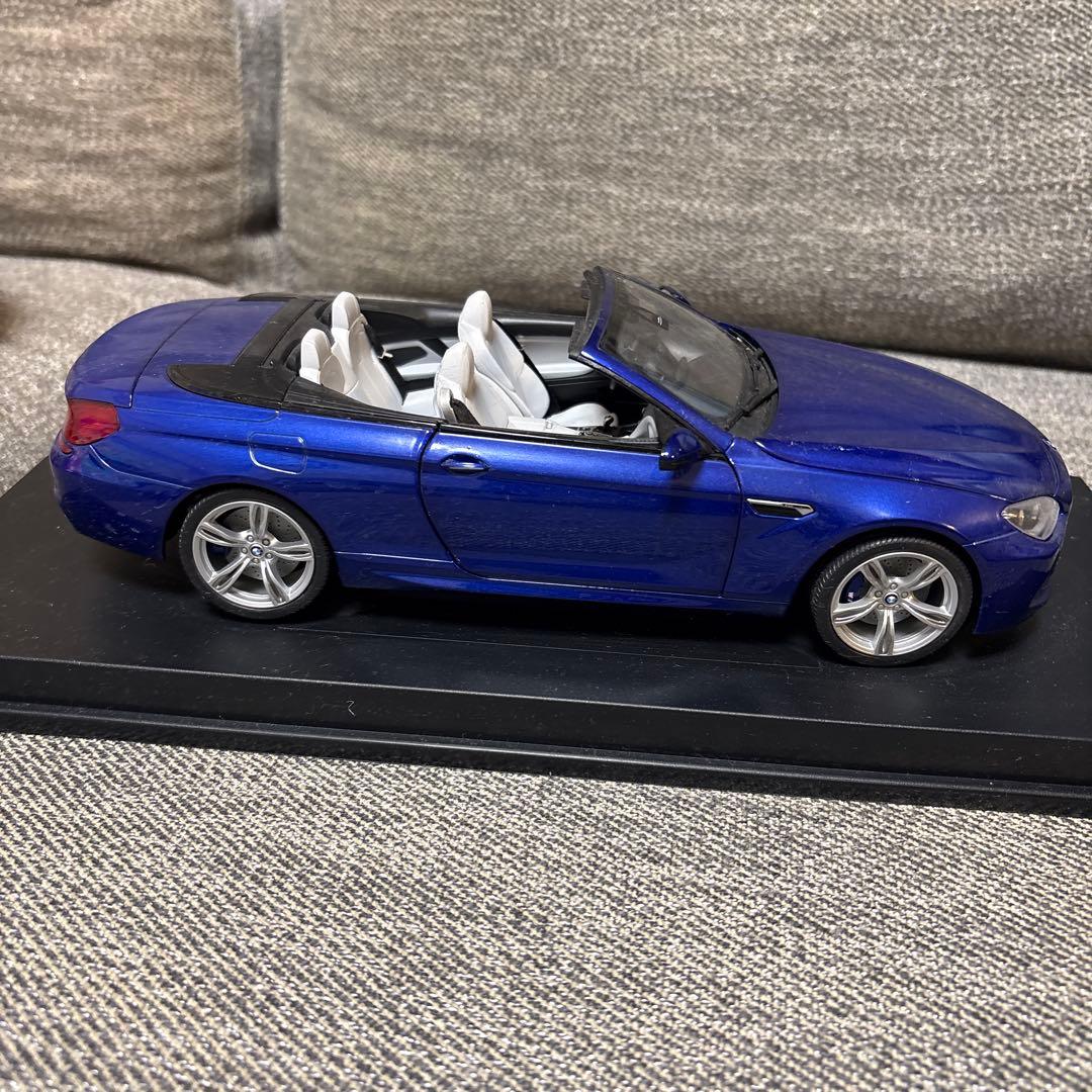  M6 Convertible ミニカー　ブルー