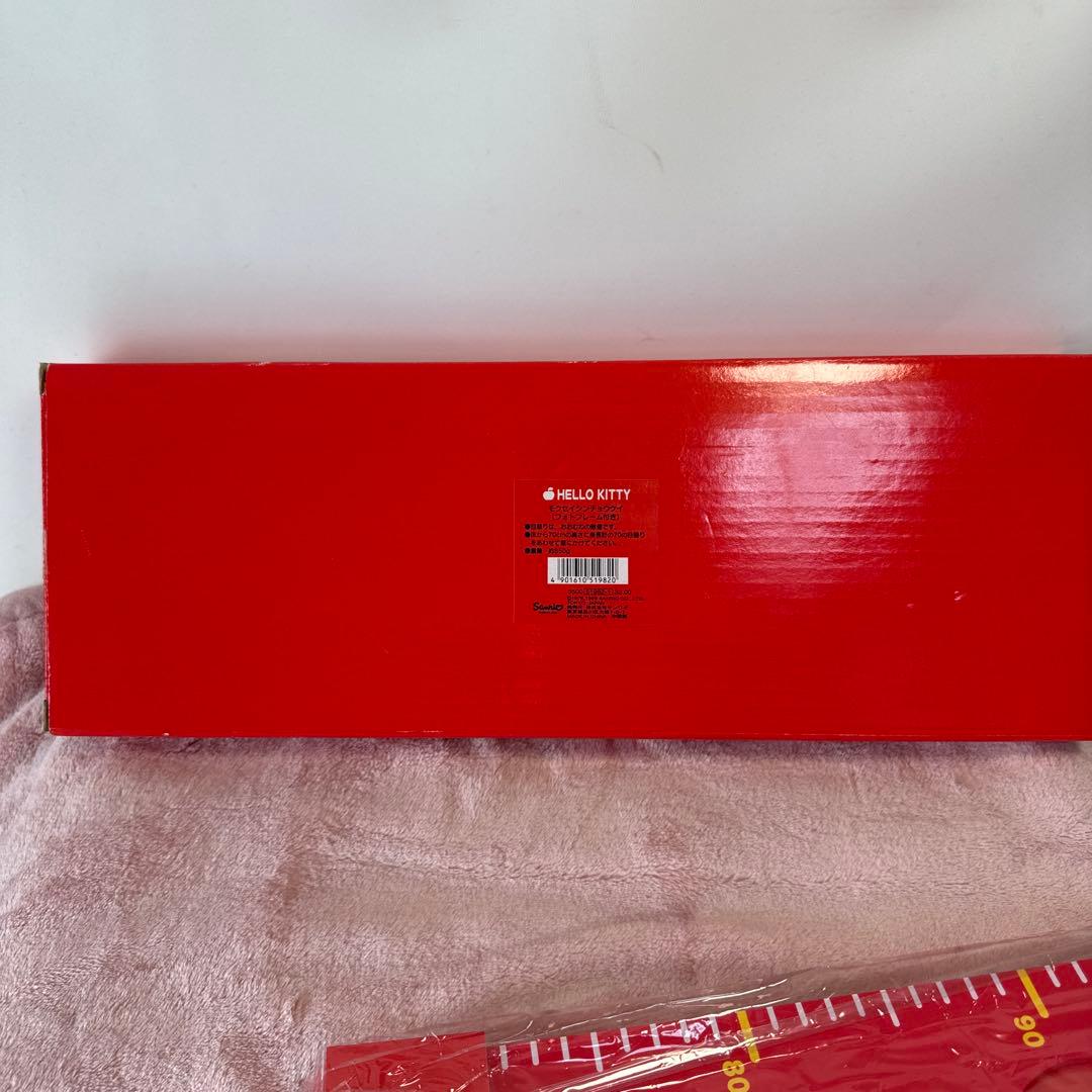 キティ 木製 身長計 フォトフレーム付き サンリオ 正規品 新品 未使用