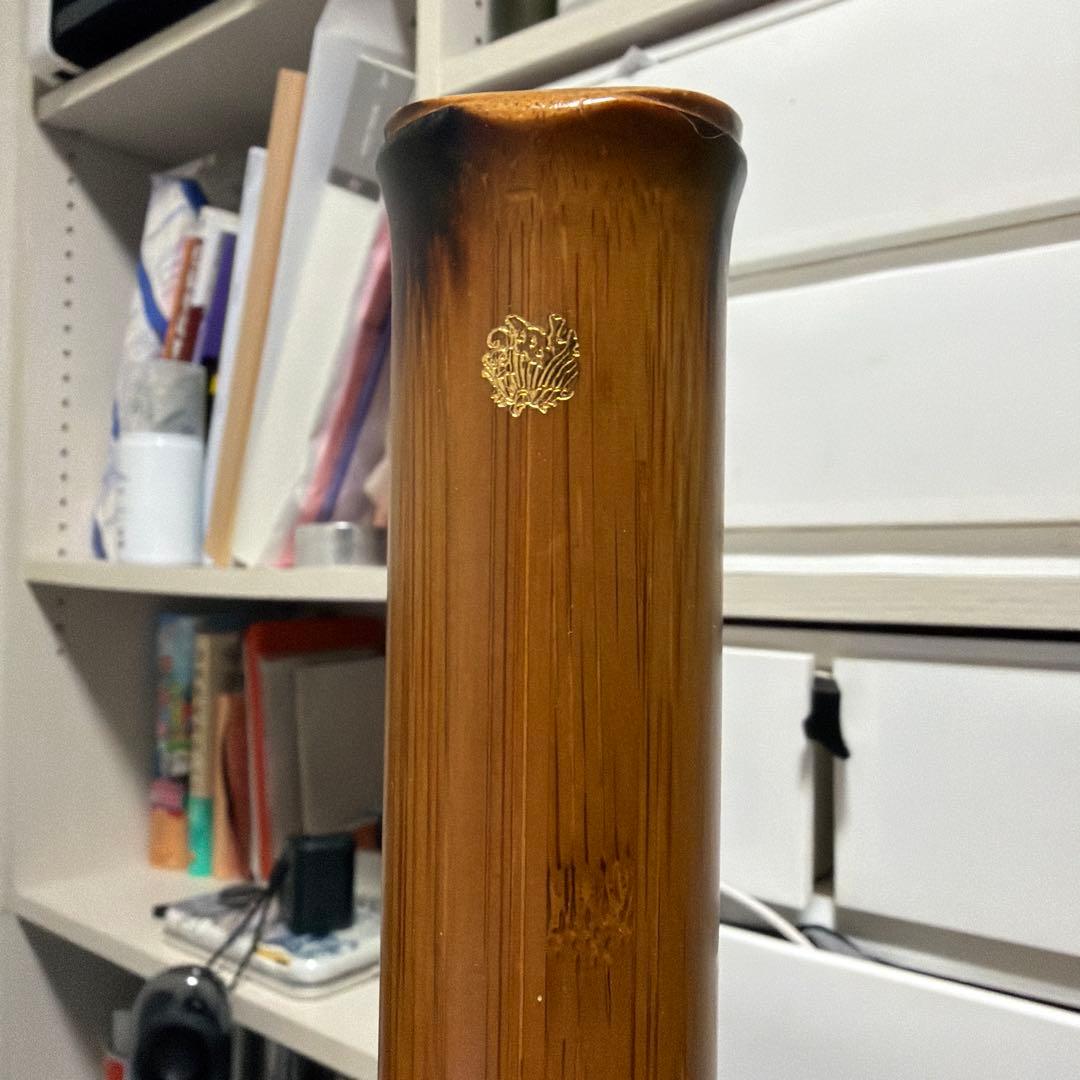 尺八本体 都山型 0103 蝴蝶宝尺八（合竹）1.8尺