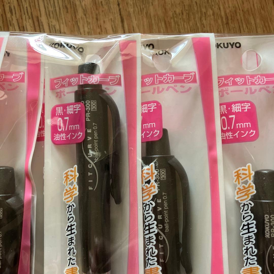KOKUYO PR-300 ボールペン （フィットカーブ) 135本　新品未開封