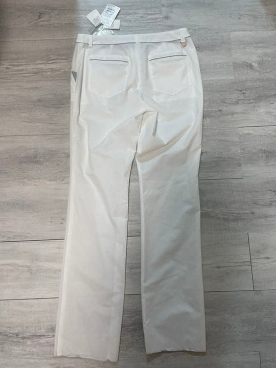 ランバンスポール LLサイズ　42 白　撥水　ツーウェイストレッチ　UV パンツ