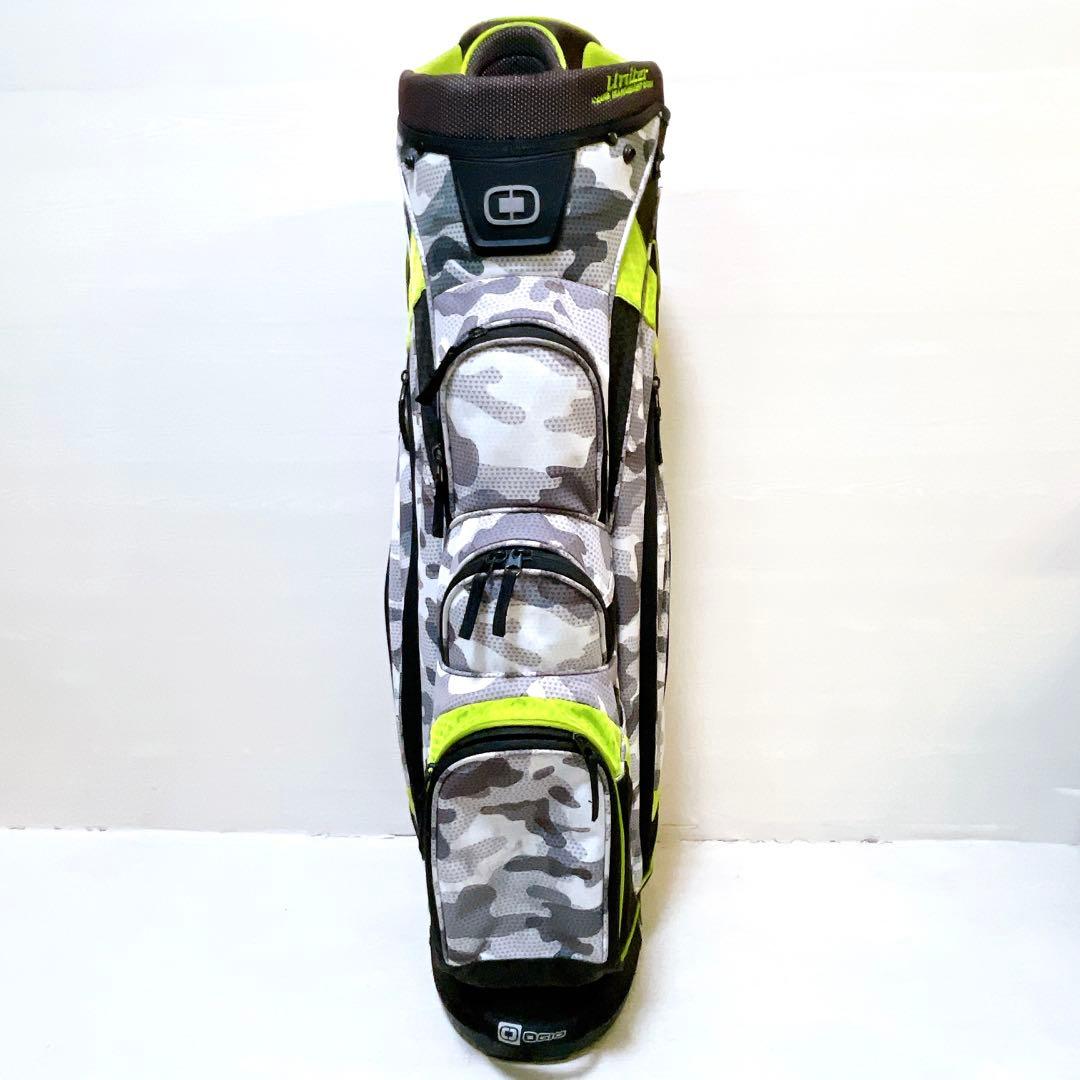 OGIO オジオ ユナイター キャディバッグ カート式 10型 15分割 迷彩