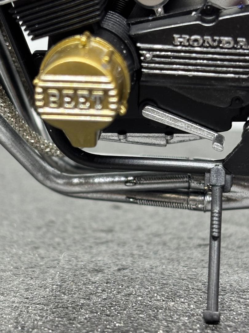 プラモデル完成品　アオシマ　ホンダ CBX400F 1/12 ソリッド　旧車會