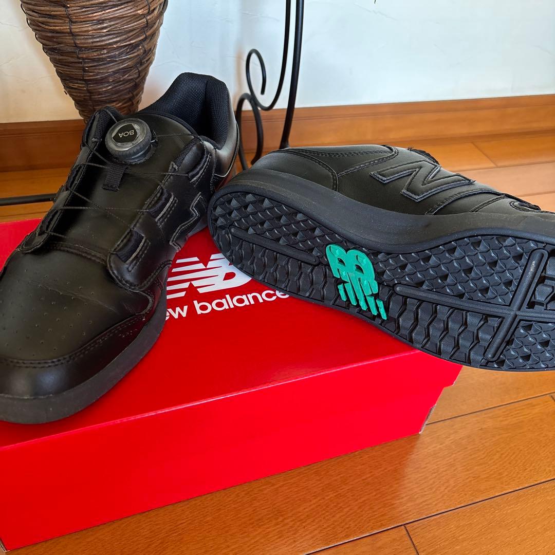 説明欄必読‼️ニューバランス　ゴルフシューズ2025年280UG480BB 真っ黒