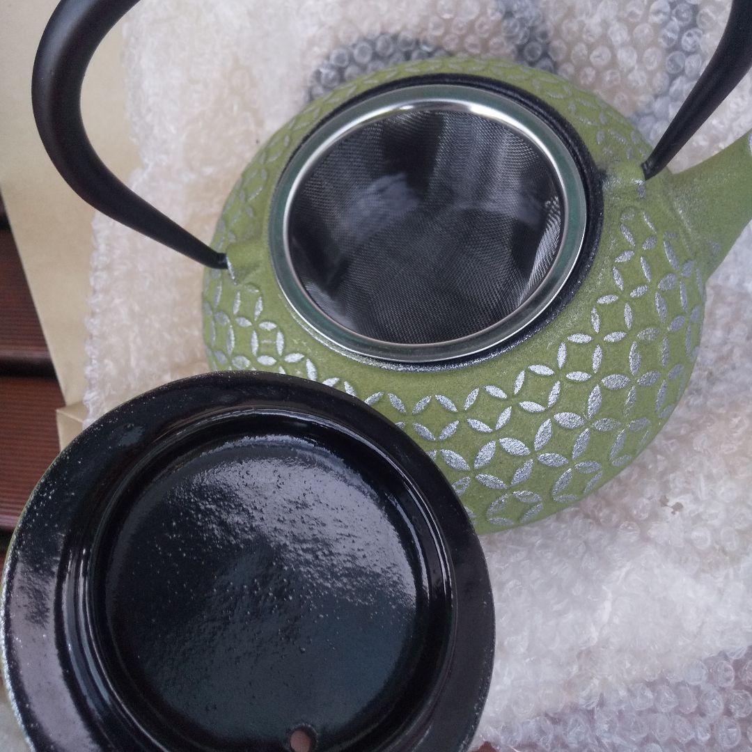 南部鉄器 鉄瓶(大) 2個セット 新品未使用 鋳鉄製 鉄瓶 ティーポット 急須