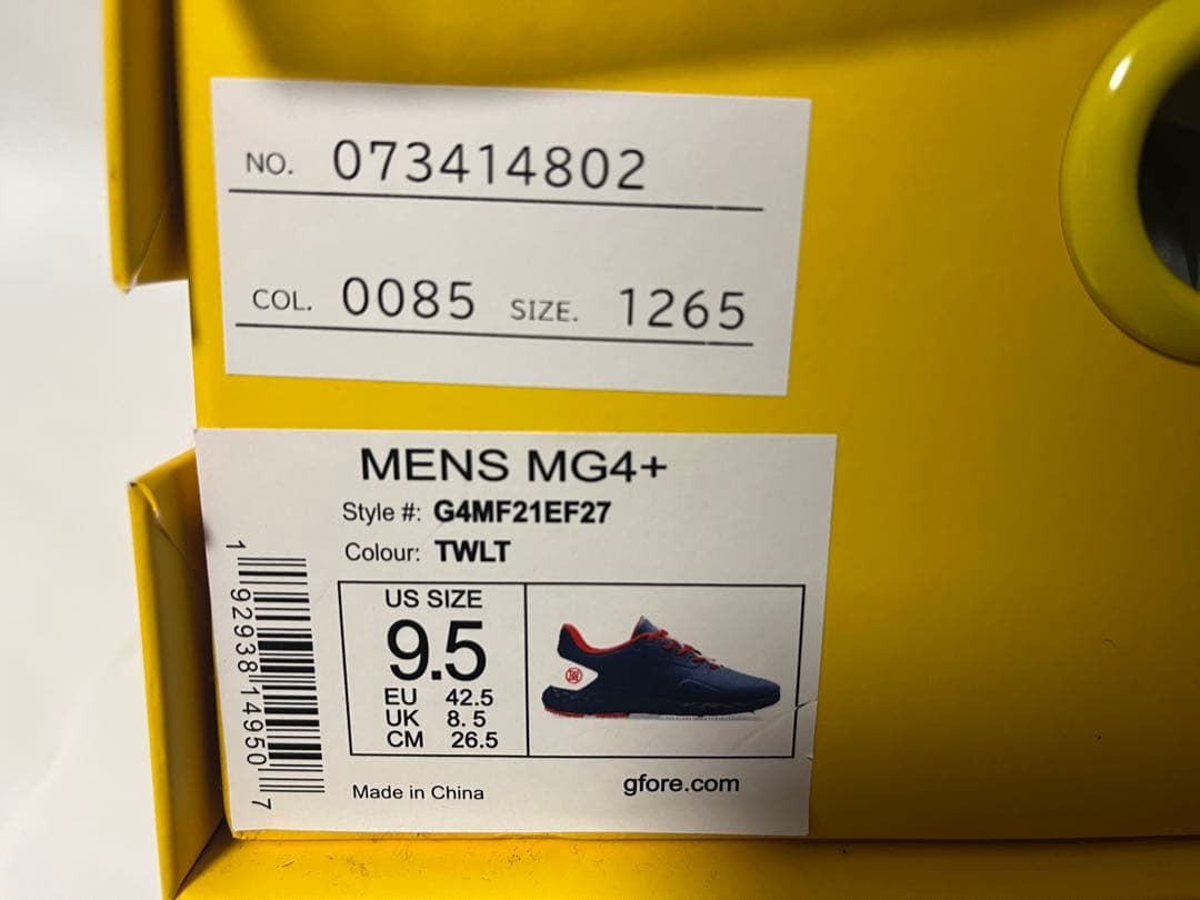 ジーフォア　G/FORE ゴルフシューズ　26.5